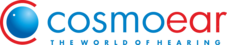 Το Logo των ακουστικών βαρηκοΐας της εταιρείας Cosmoear